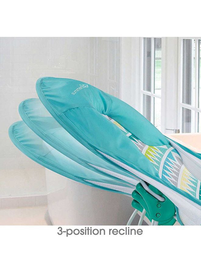 Mothers Touch Deluxe Non-Slip Secure Foldable Colourful Infant Bather