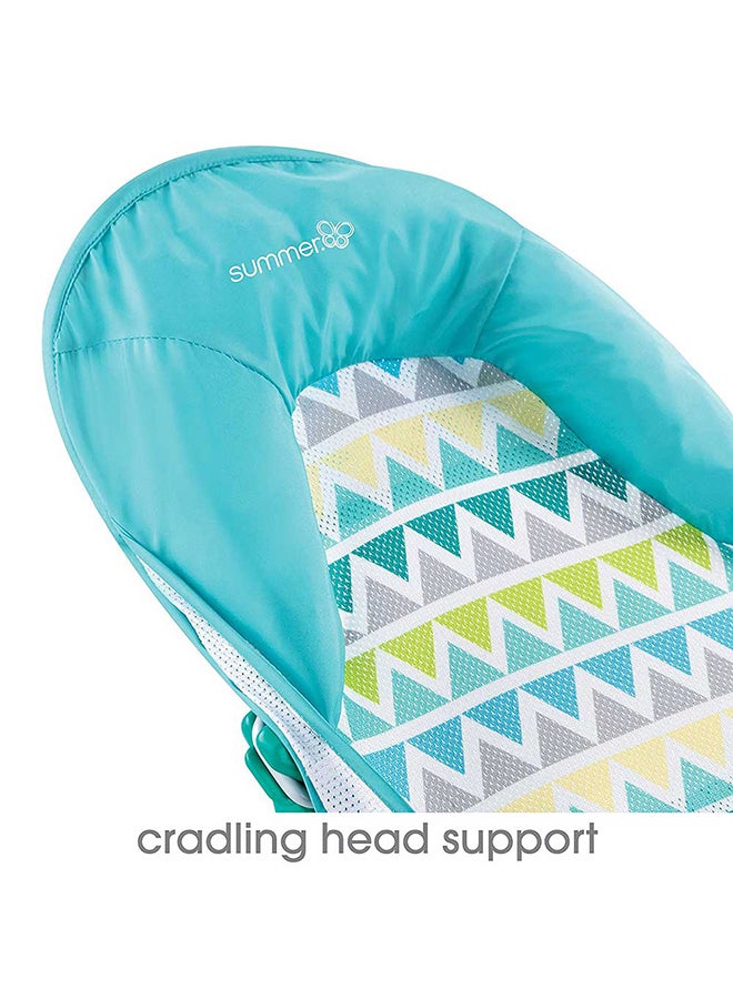 Mothers Touch Deluxe Non-Slip Secure Foldable Colourful Infant Bather