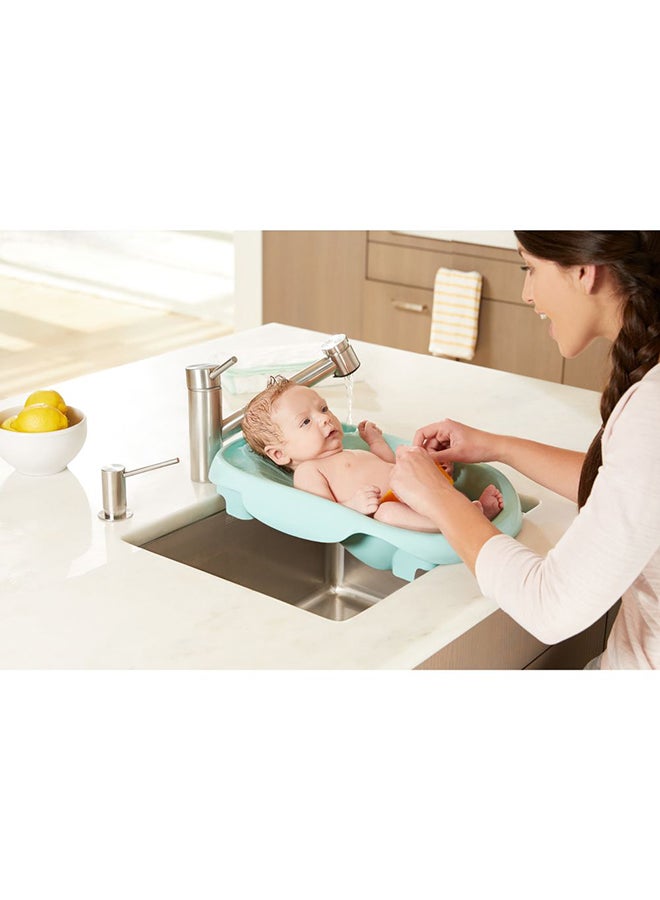 2-Piece, 4 In 1 Warming Comfort Infant To Toddler Bathtub Set