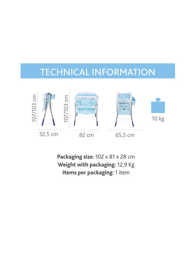 Cuddle & Bubble Comfort 0-12M, Ocean