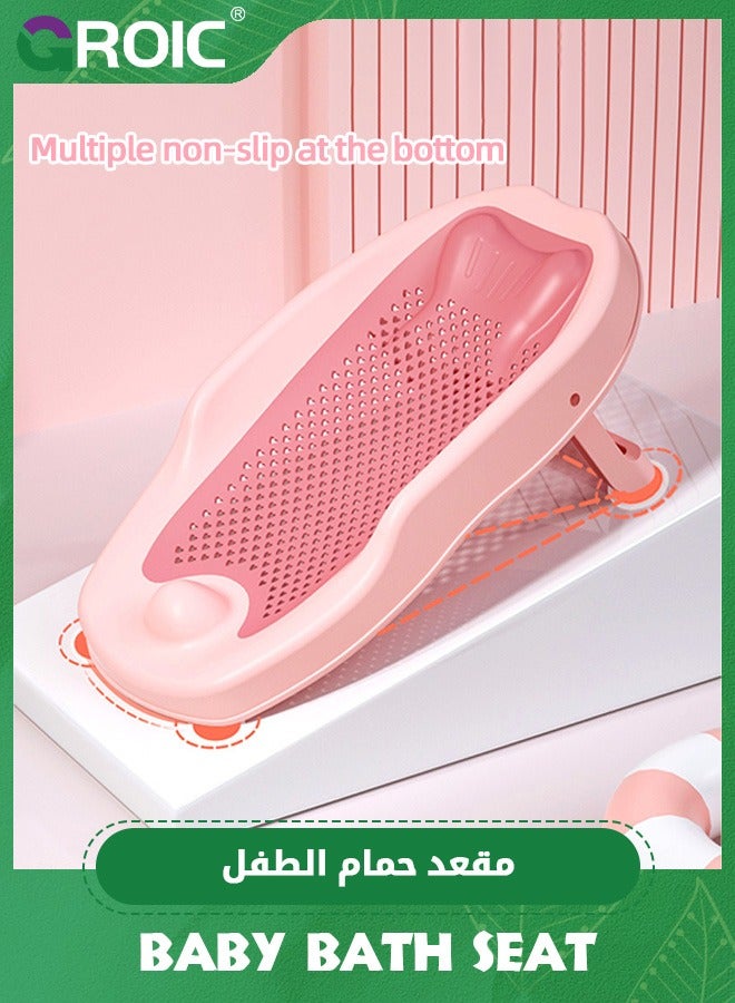 Baby Bather, Baby Bath Support for Bathtub or Sin, Ergonomic Infant Bath Support for Babies,Adjustable Height Bathtub