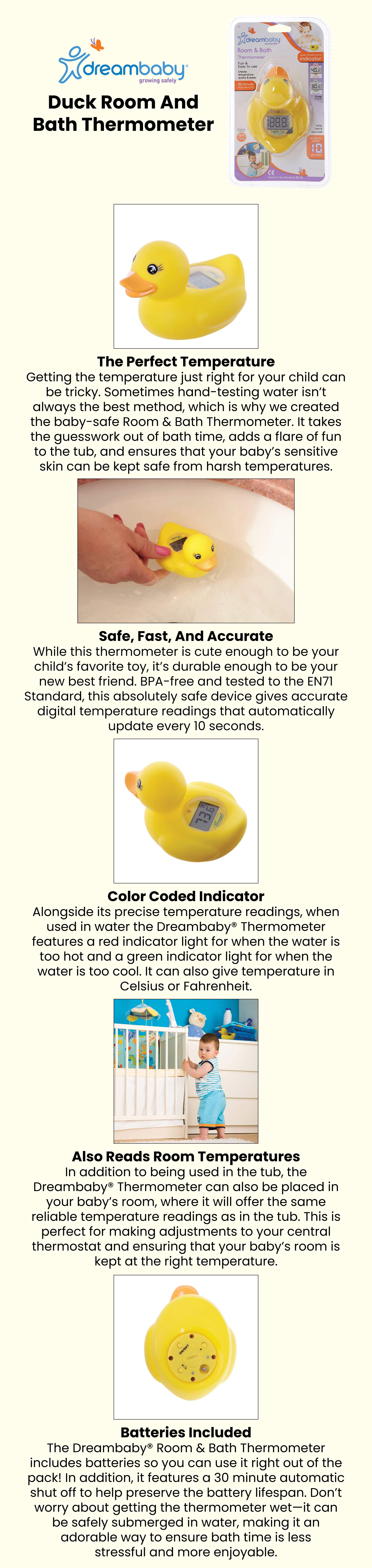 Duck Room And Bath Thermometer