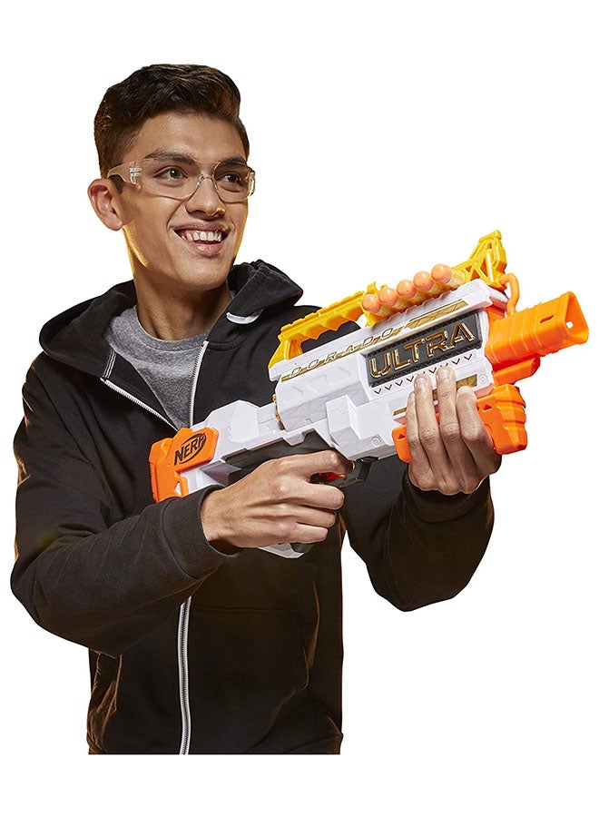Ultra Dorado Motorized Blaster With Fast-Back Loading 12 Darts