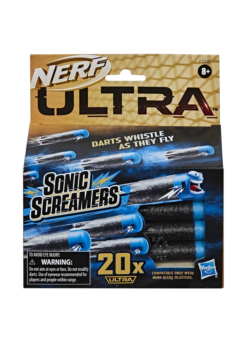 Ultra Sonic Screamers 20-Dart Refill Pack