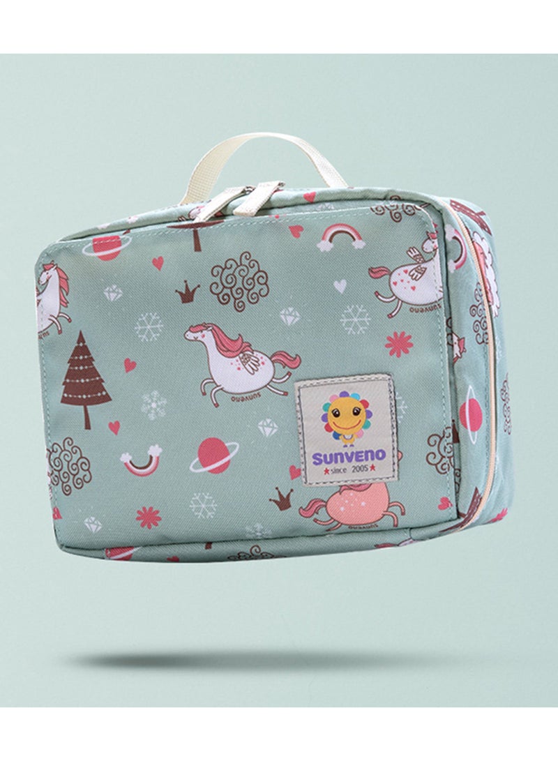Diaper Travel Kit - Green Dream Sky