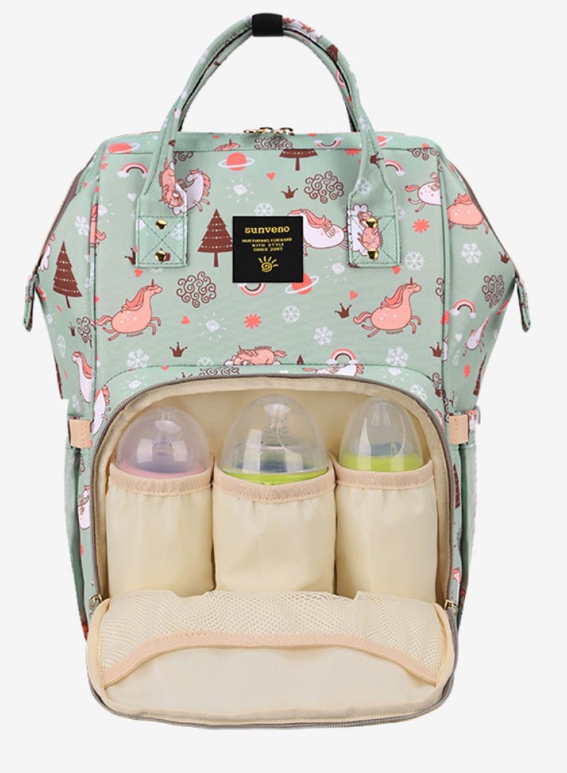Diaper Travel Kit - Green Dream Sky