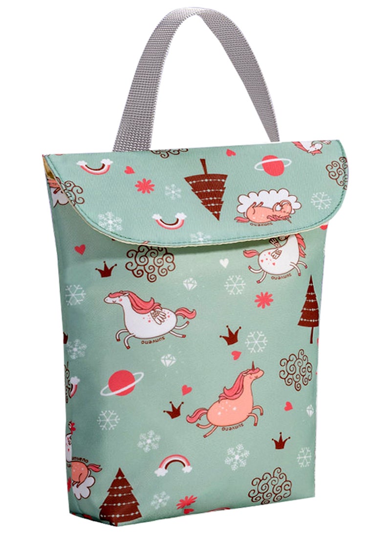 Diaper Travel Kit - Green Dream Sky