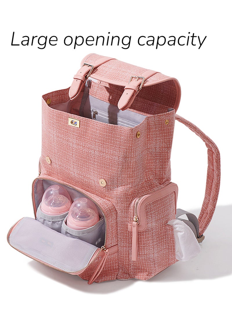 Vogue Diaper Bag - Tanned Rose