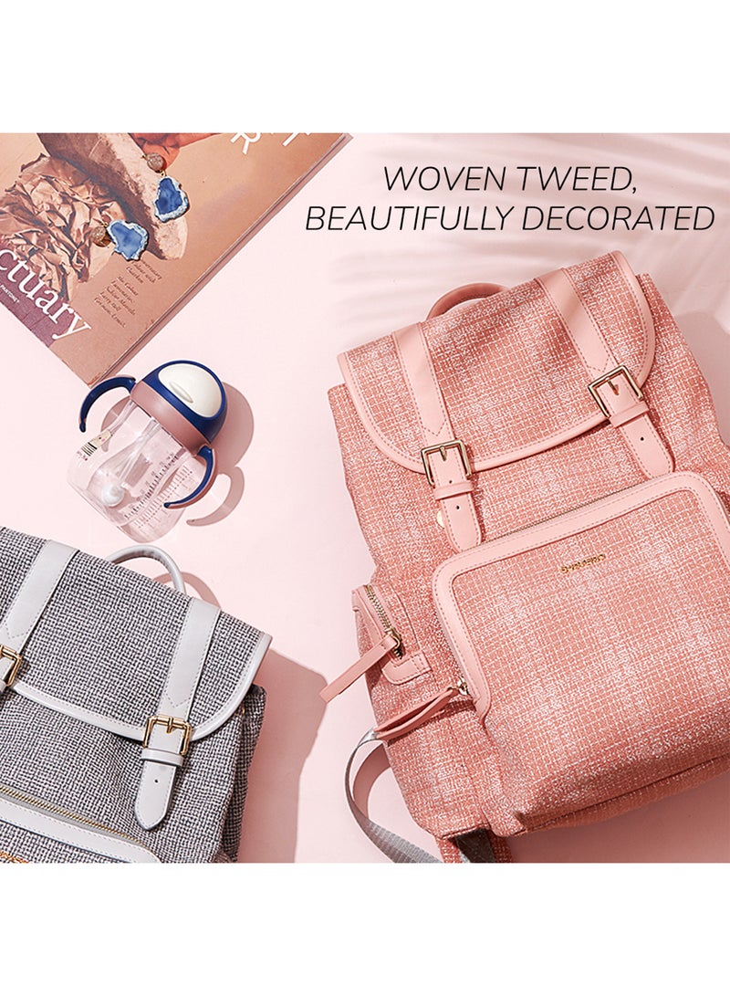 Vogue Diaper Bag - Tanned Rose