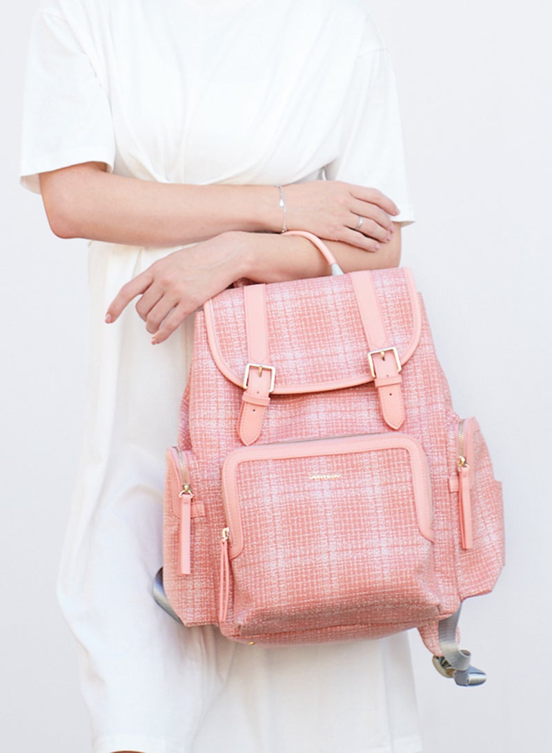 Vogue Diaper Bag - Tanned Rose