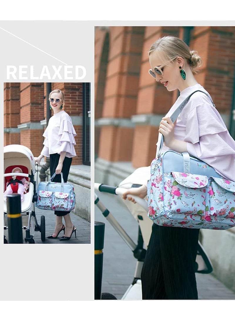 Multifunctional Animal Print Travel Nappy Bag With High-Quality Material