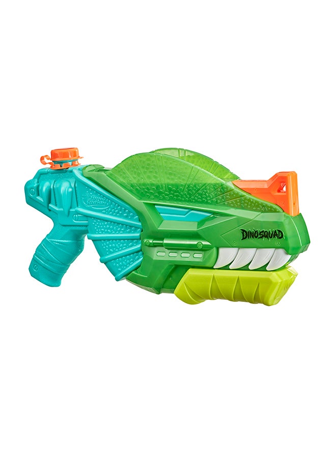 Nerf Super Soaker DinoSquad Dino-Soak Water Blaster -- Pump-Action Soakage For Outdoor Summer Water Games -- For Youth, Teens, Adults
