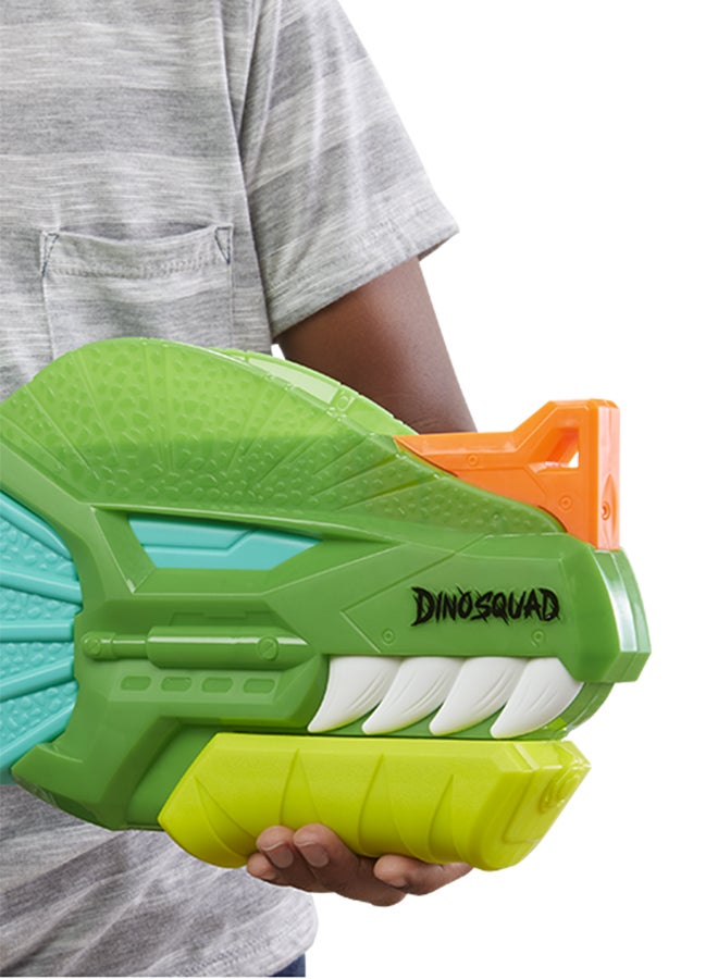 Nerf Super Soaker DinoSquad Dino-Soak Water Blaster -- Pump-Action Soakage For Outdoor Summer Water Games -- For Youth, Teens, Adults