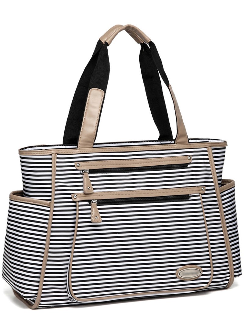 Betty Diaper Bag With Changing Mat For Baby Essentials - Ivory