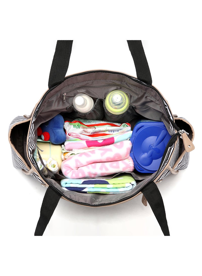 Betty Diaper Bag With Changing Mat For Baby Essentials - Ivory