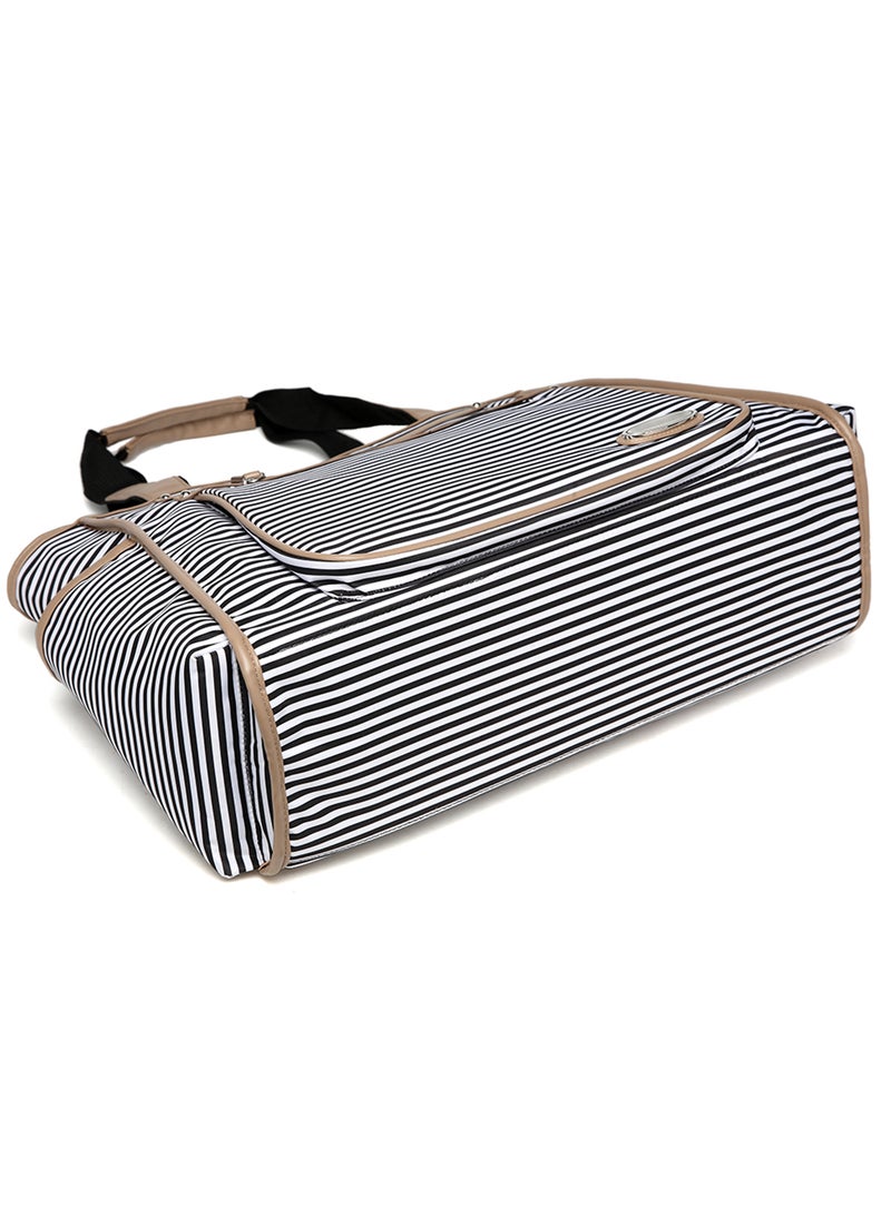 Betty Diaper Bag With Changing Mat For Baby Essentials - Ivory