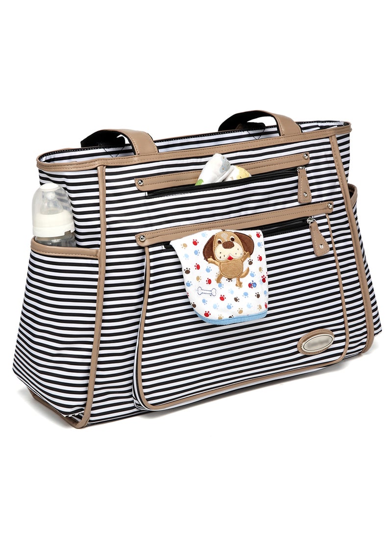 Betty Diaper Bag With Changing Mat For Baby Essentials - Ivory