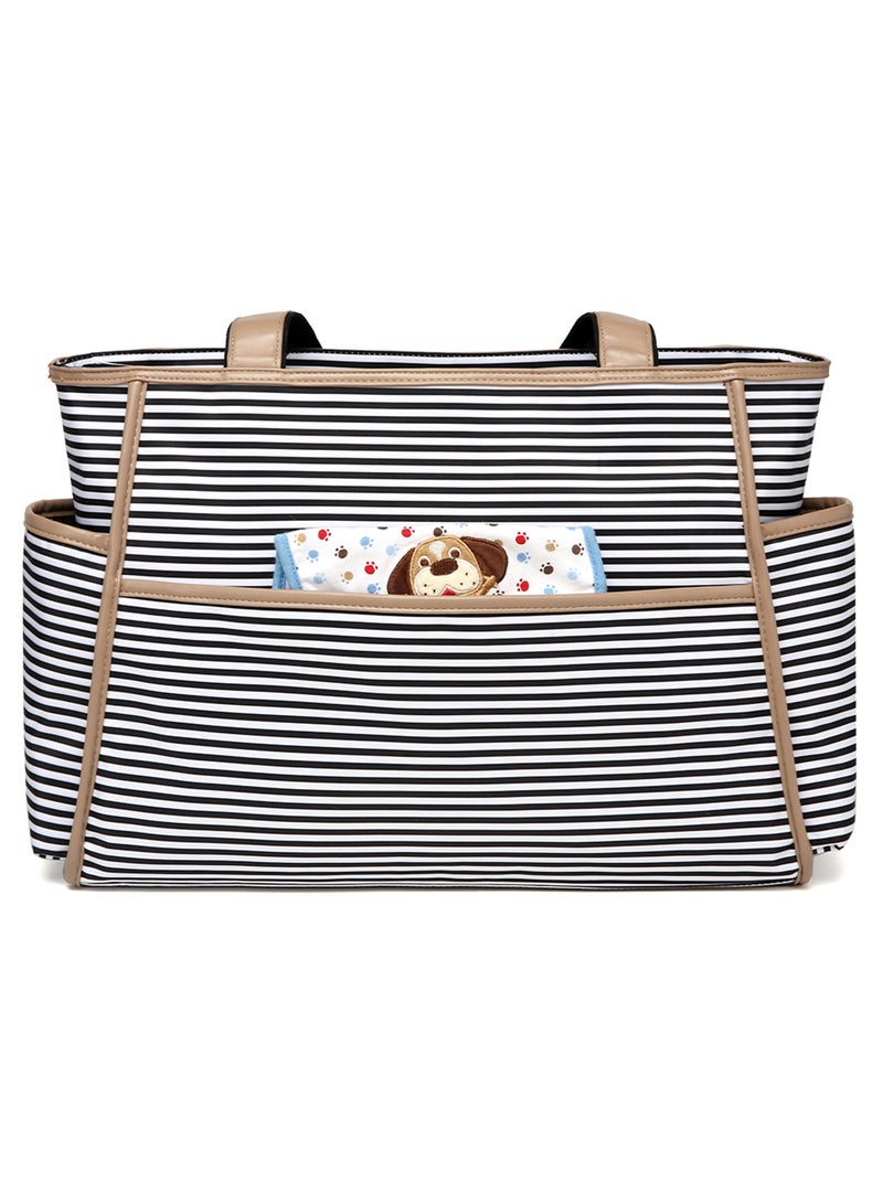Betty Diaper Bag With Changing Mat For Baby Essentials - Ivory