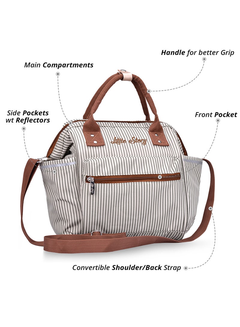 Ace Diaper Bag - Ivory
