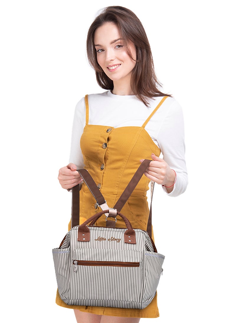 Ace Diaper Bag - Ivory