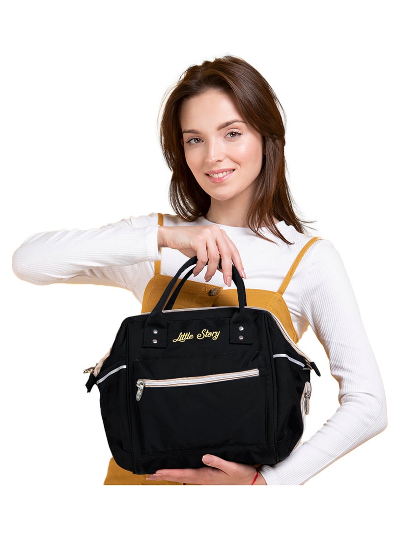Ace Diaper Bag - Black