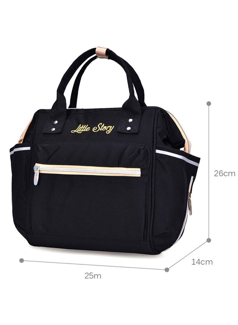 Ace Diaper Bag - Black
