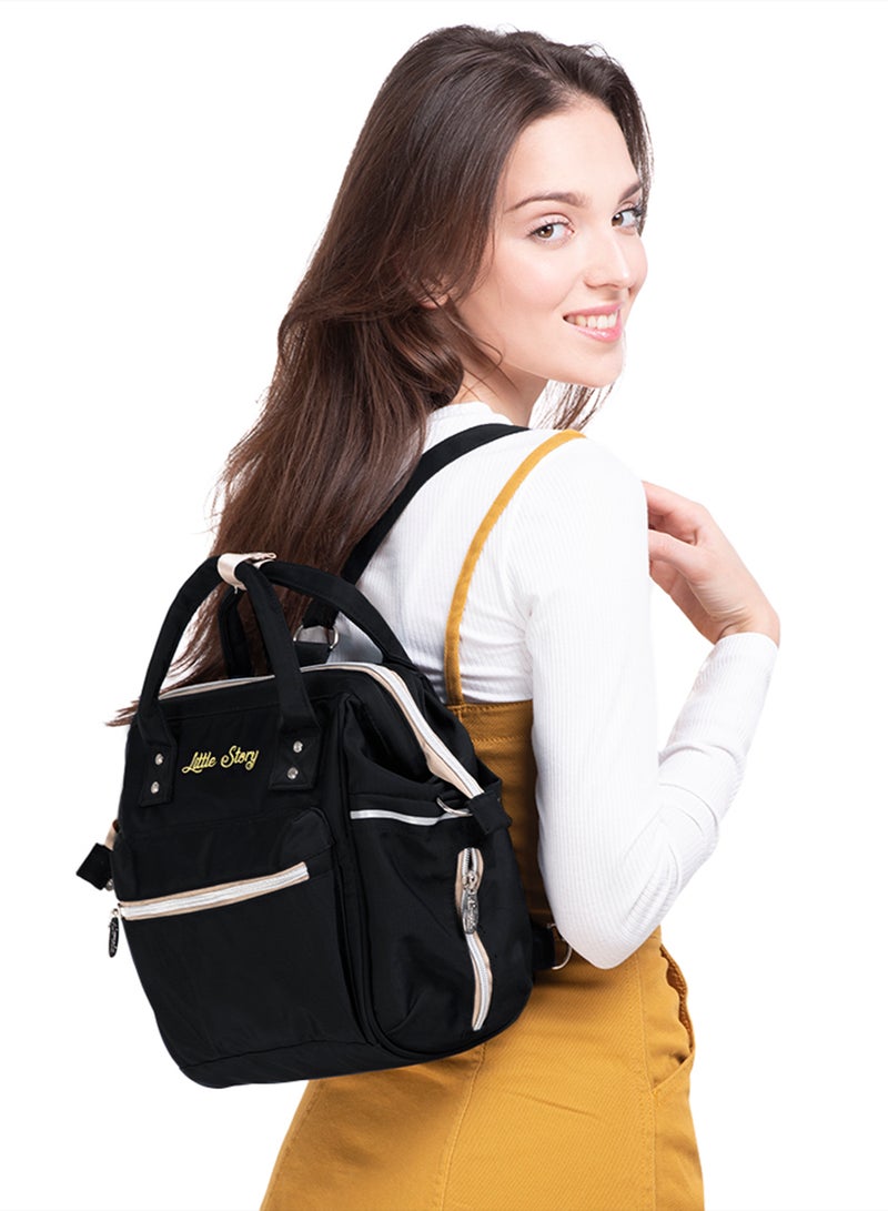 Ace Diaper Bag - Black
