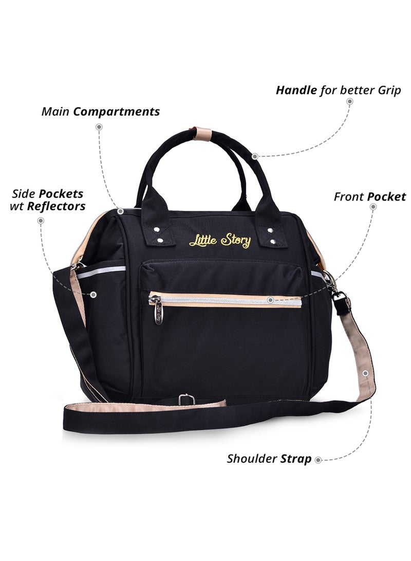 Ace Diaper Bag - Black