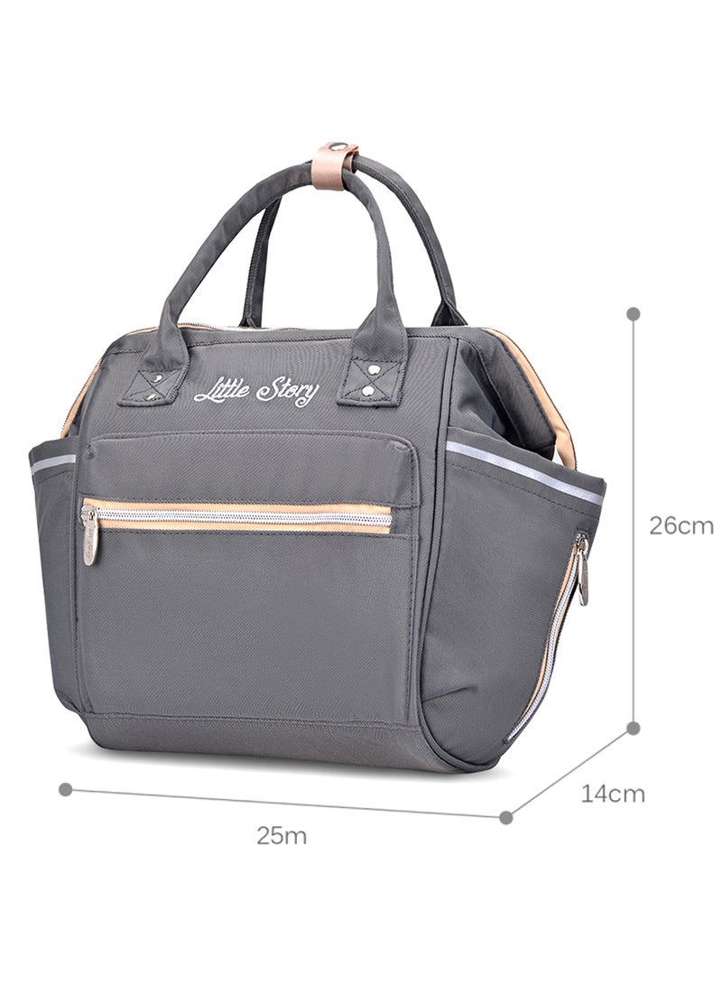 Ace Diaper Bag - Grey
