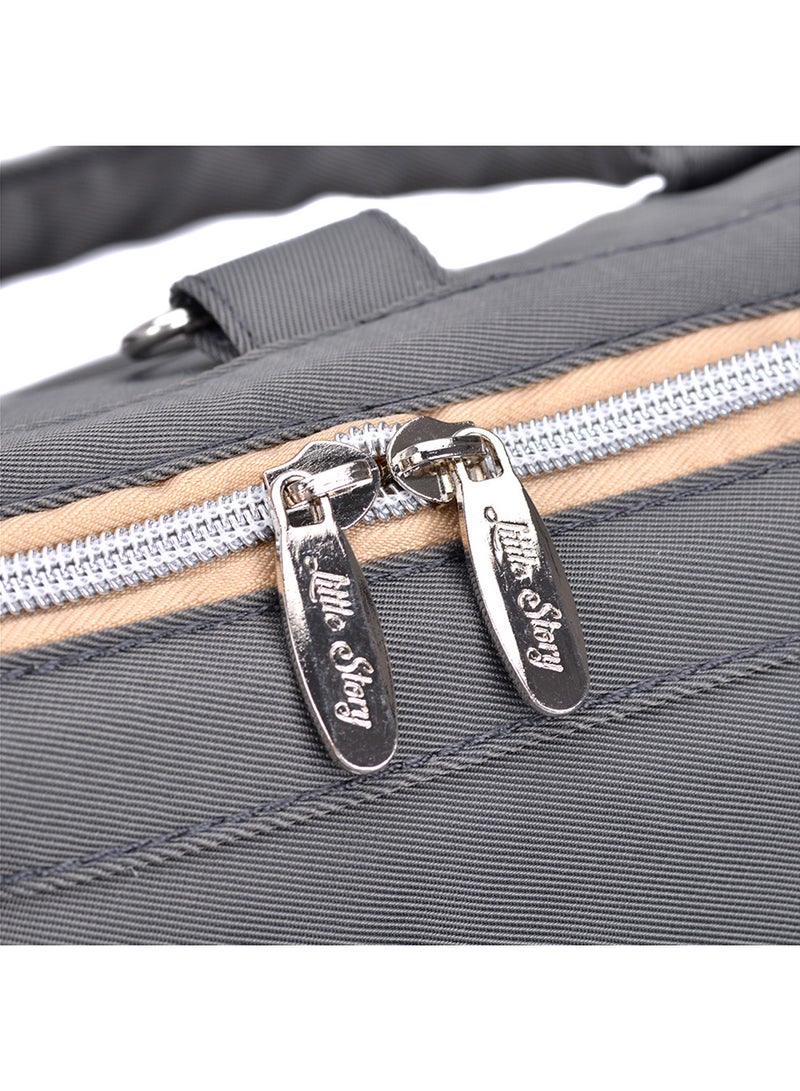 Ace Diaper Bag - Grey