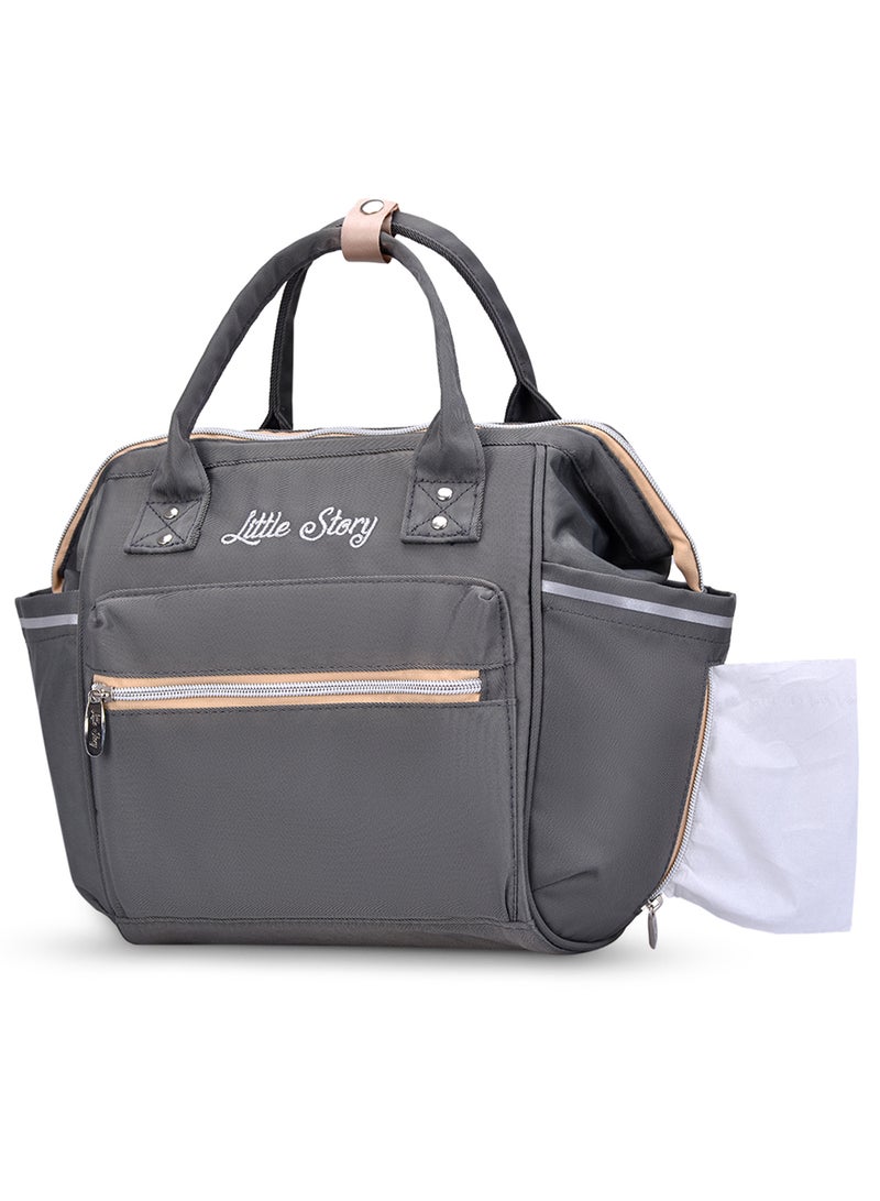 Ace Diaper Bag - Grey