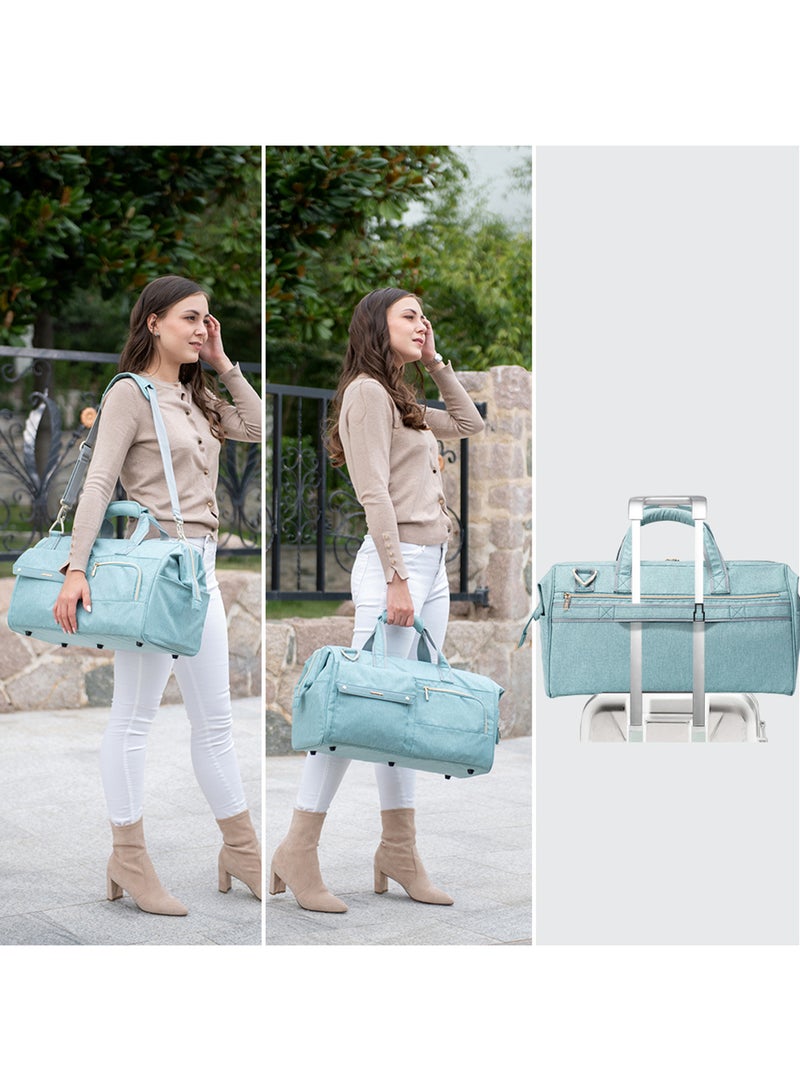 3 In1 Travel Bag detachable Diaper Caddy With Multiple Compartments - Grey