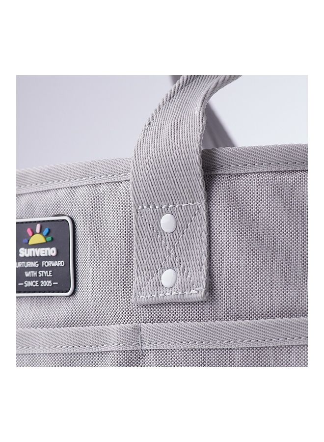 Diaper Caddy With Changing Mats 100 Count- Grey