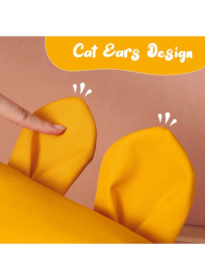 Comfortable And Durable Meow Stroller Diaper Bag - Yellow