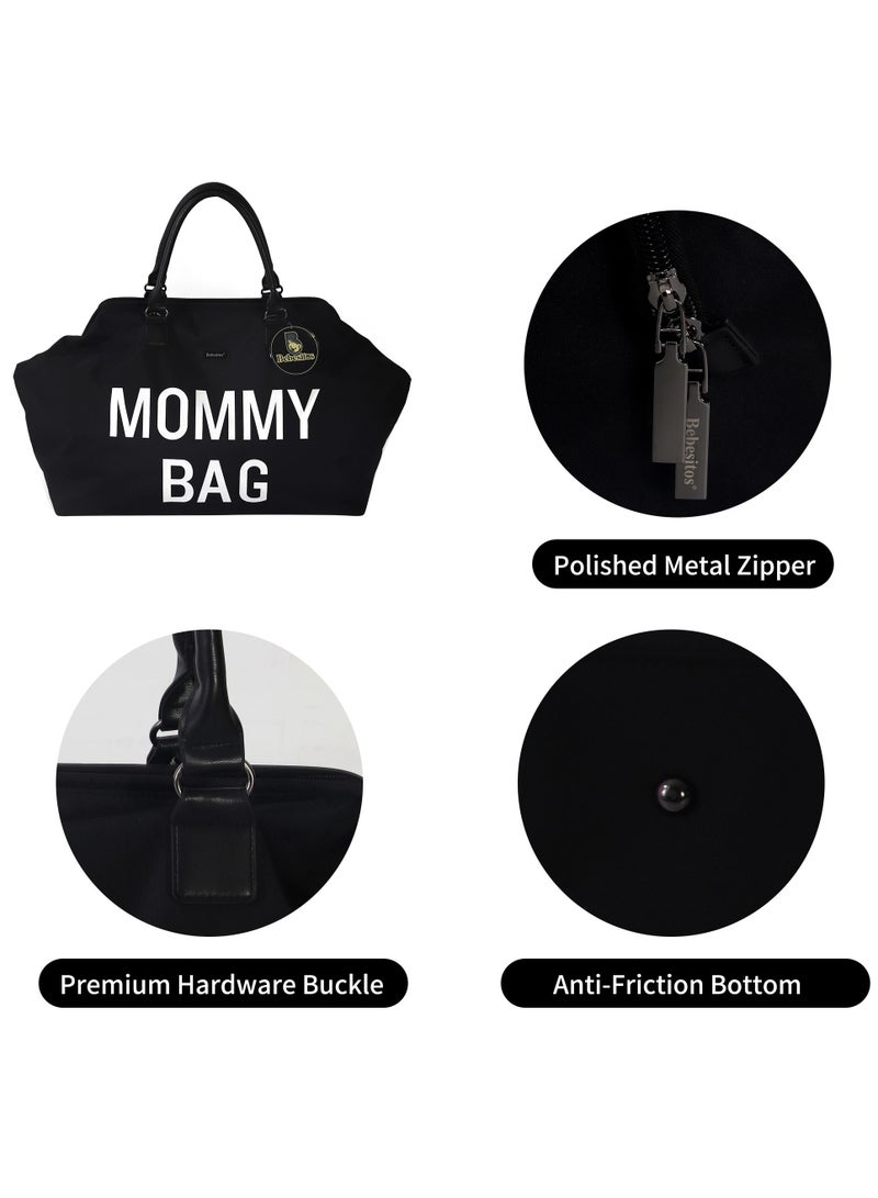 Fashionable Large Capacity Mommy Bag Shoulder Nursery Diaper Bag