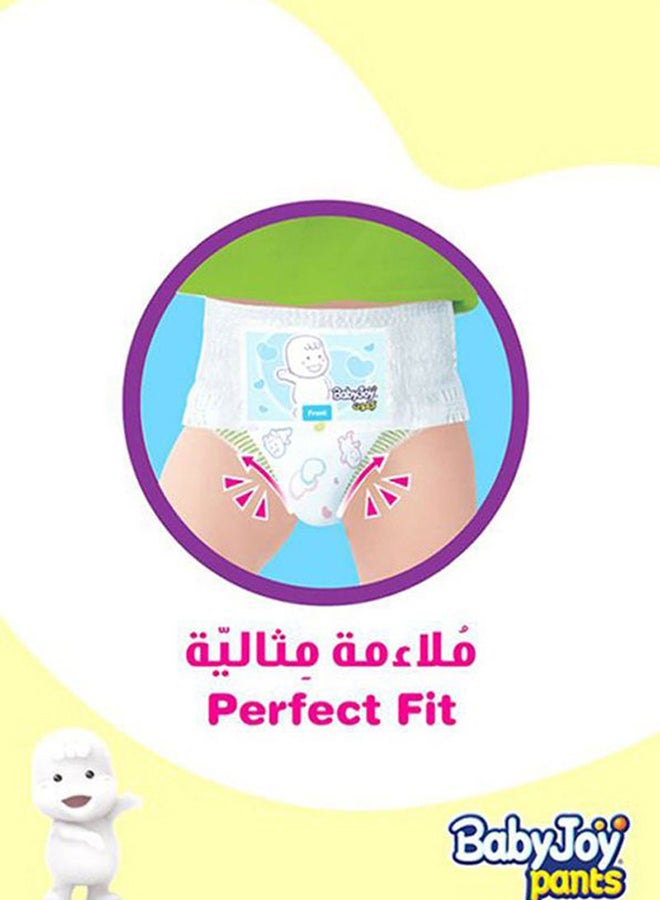 Compressed Culotte Pants Diaper, Size 4, Large, 9-14 Kg, Mega Box, 168 Diapers