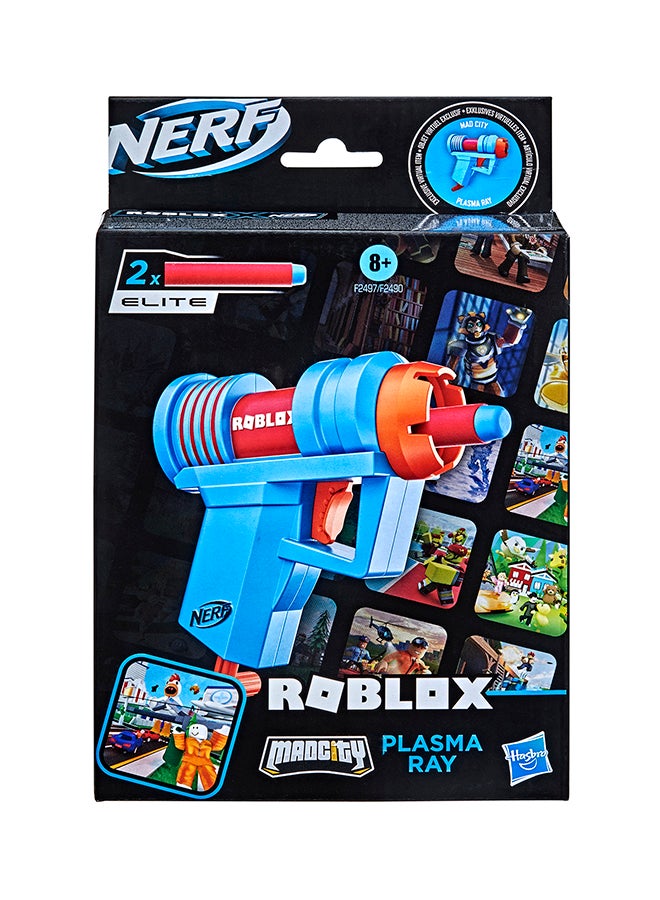 Roblox Phantom ForcesBoxy Buster Dart Blaster, Pull-Down Priming Handle, 2 Elite Darts, Code To Unlock In-Game Virtual Item