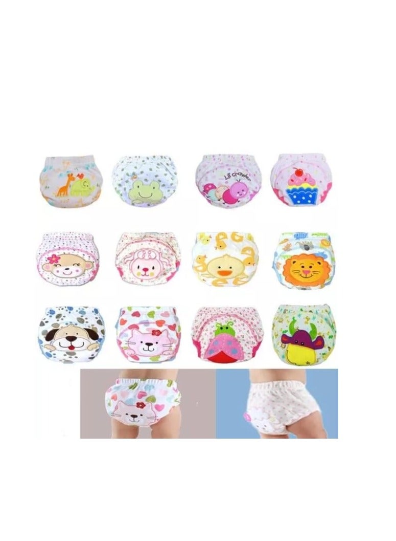 3 Pieces Training Pants Strong Absorbent Toddler Potty Training Underwear for Baby and Toddlers