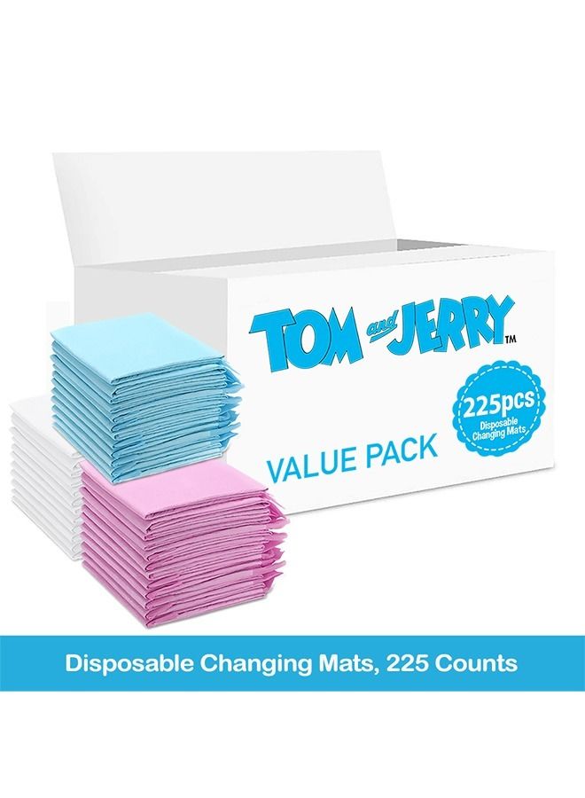 225 Pieces Disposable Changing Mats