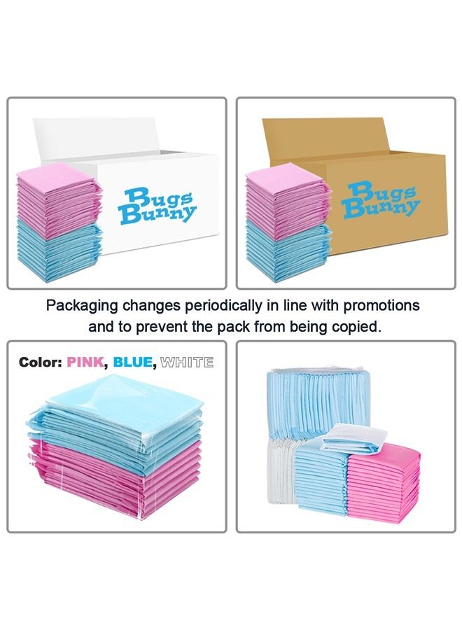 Disposable Changing Mats, 55 Counts, Soft Waterproof Mat, Portable Leak Proof Changing Mat, New Mom Leak-Proof Under pad, Mattress Table Protector Pad