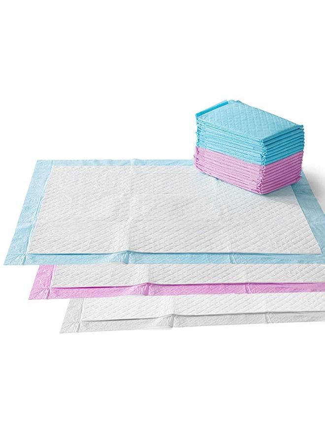 Disposable Changing Mats, 80 Counts, Soft Waterproof Mat, Portable Leak Proof Changing Mat, New Mom Leak-Proof Under pad, Mattress Table Protector Pad