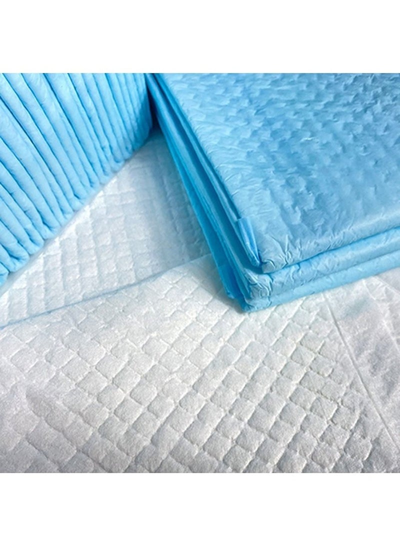 Disposable Changing Mats, 75 Counts, Soft Waterproof Mat, Portable Leak Proof Changing Mat, New Mom Leak-Proof Under pad, Mattress Table Protector Pad