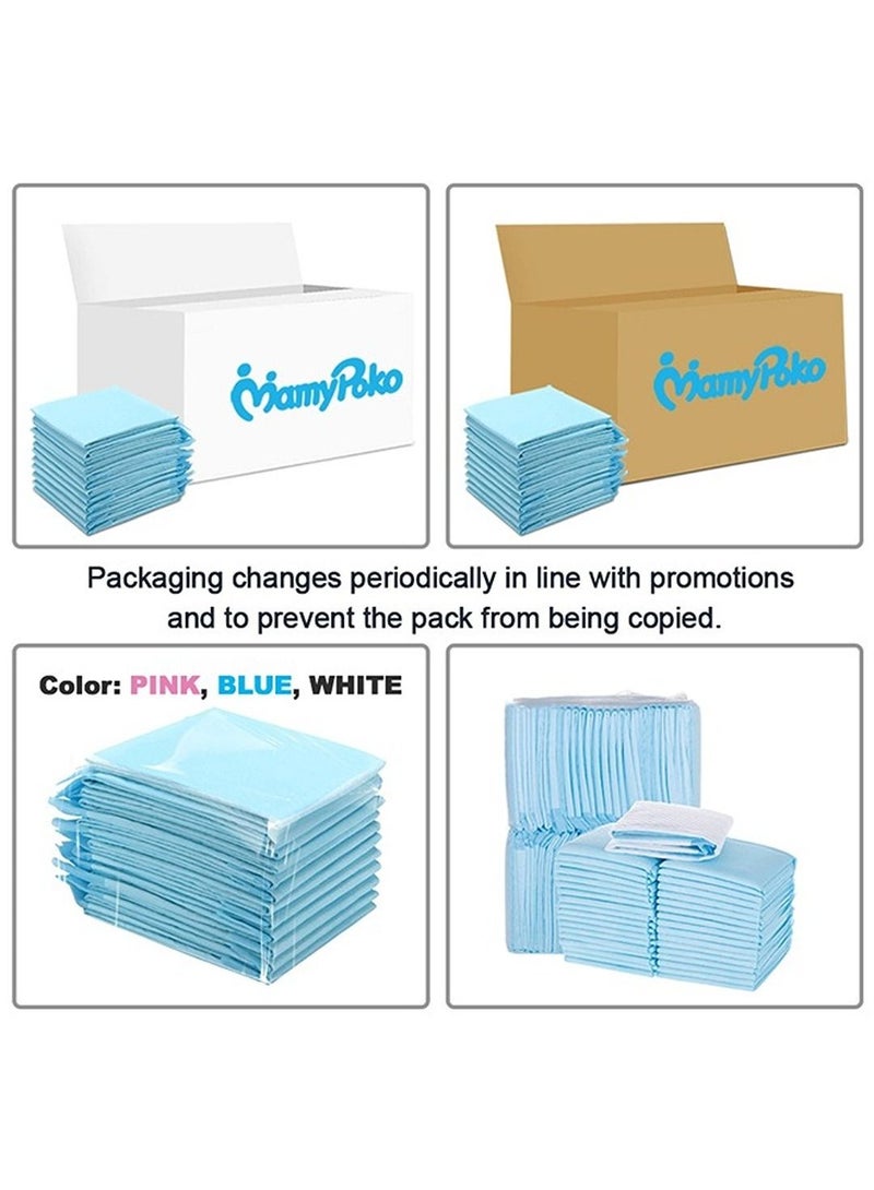 Mamypoko Disposable Changing Mats 225 Counts Soft Waterproof Mat Portable Leak Proof Changing Mat New Mom Leak Proof Under pad Mattress Table Protector Pad