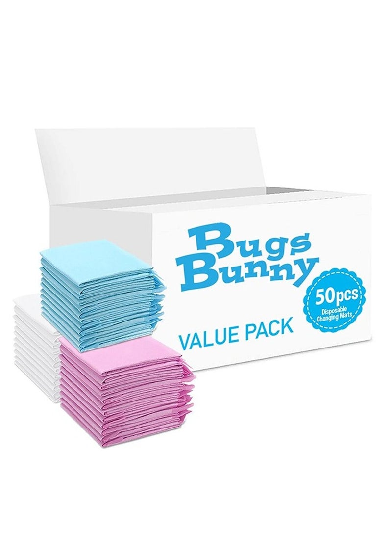 Bugs Bunny Disposable Changing Mats 50 Counts