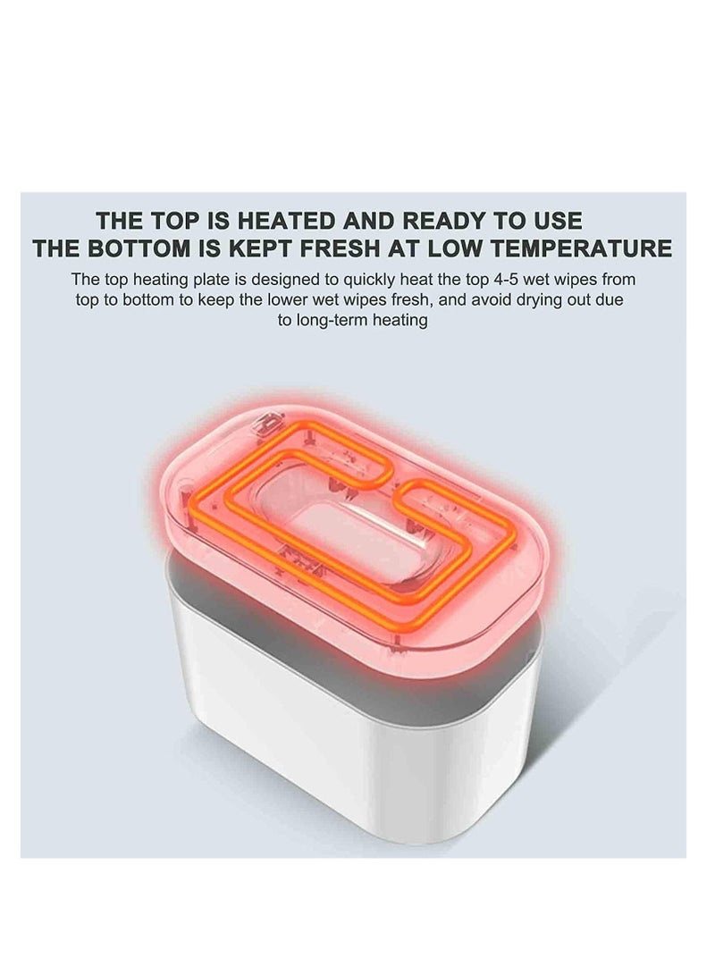 Baby Wipe Warmer Wipes Heating Box Heater Case Wet Tissue USB Constant Temperature Dispenser Use Warm For Your At Any Time