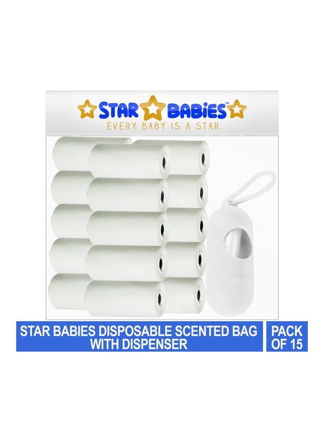 Pack Of 15 Disposable Scented Bags