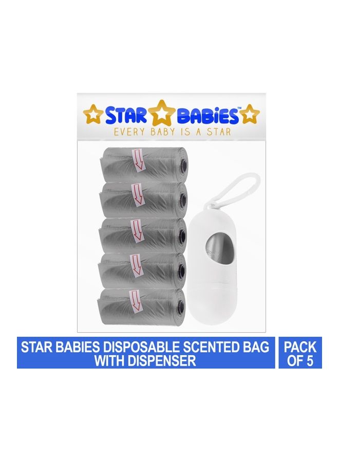 Pack Of 5 Disposable Scented Bags