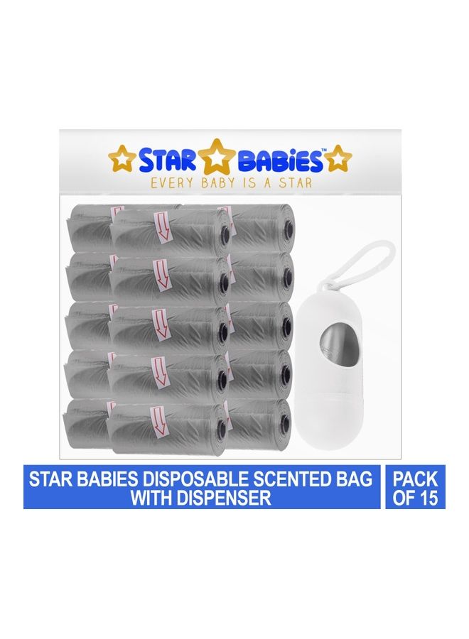 Pack Of 15 Disposable Scented Bags