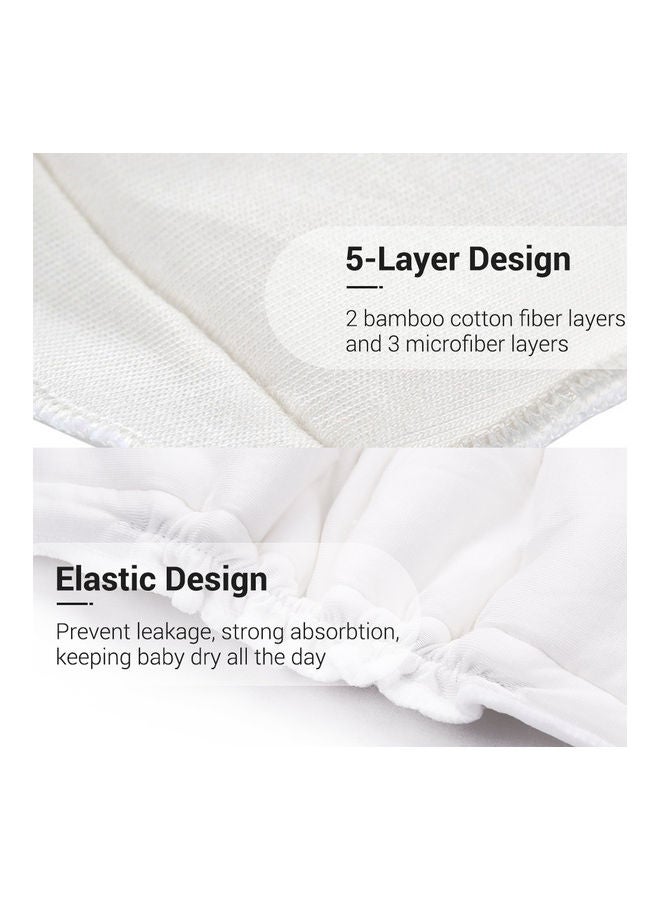 5-Piece Washable Soft and Breathable Diaper