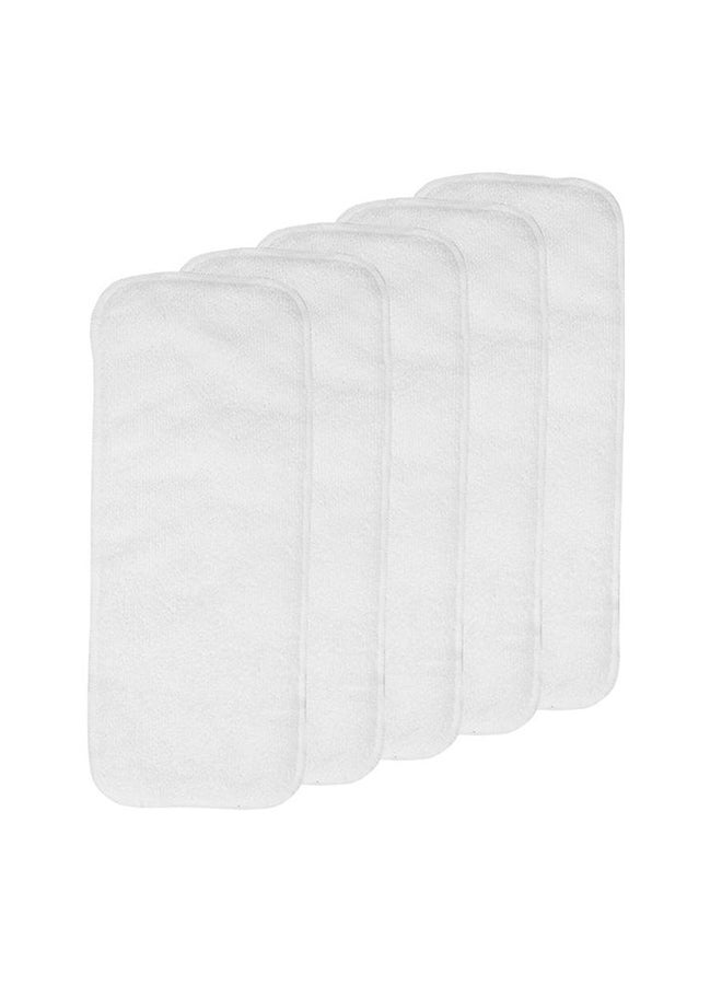 5-Piece Washable Reusable Diapers Inserts Liner Set